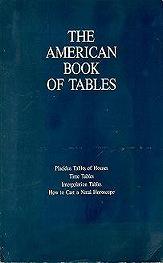 The american book of tables